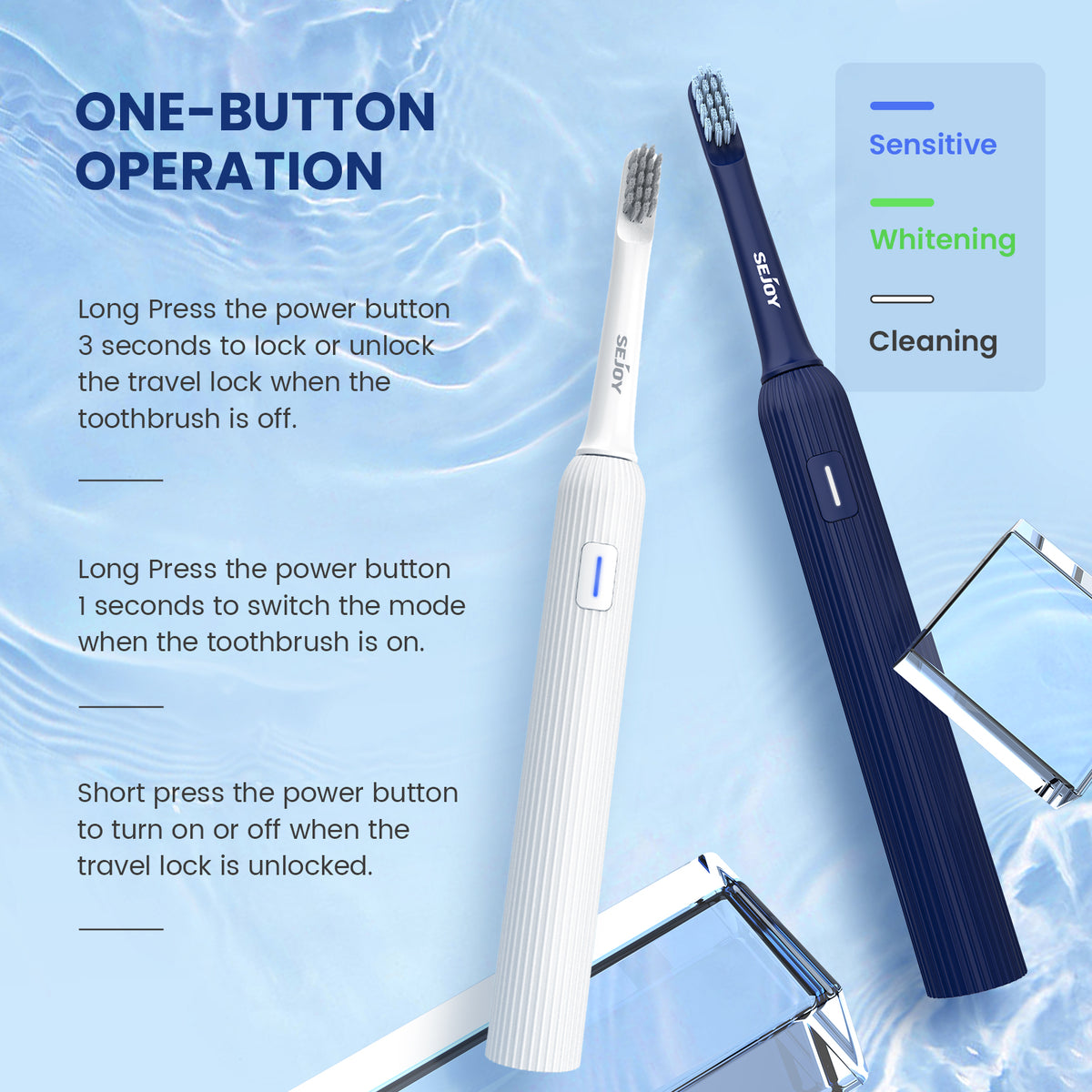 Electric Sonic Toothbrush JOYHEALTH
